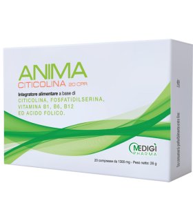 ANIMA CITICOLINA 20 Cpr 1300mg