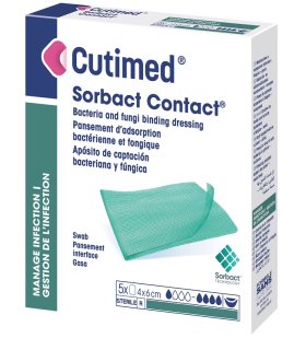 CUTIMED Sorbact Med.cm 4x6 5pz