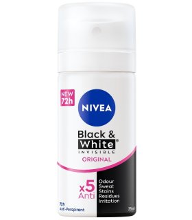 MINI NIVEA DEO SPR BLACK&WHITE 35M