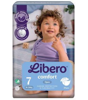 LIBERO Comf.7 XL+16-26Kg 20pz
