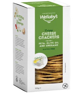 WELLABY'S Crackers Feta-Olive