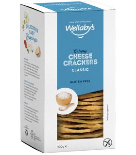 WELLABY'S Crackers Cheese 100g