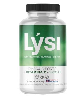 LYSI Omega 3 Fte Vit.D 120Cps