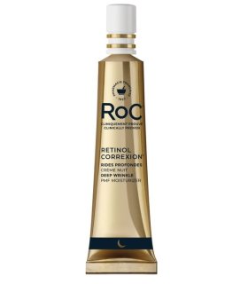 Roc Retinol Correxion Deep Wrinkle Crema Notte - Crema viso anti-età per rughe profonde - 30 ml