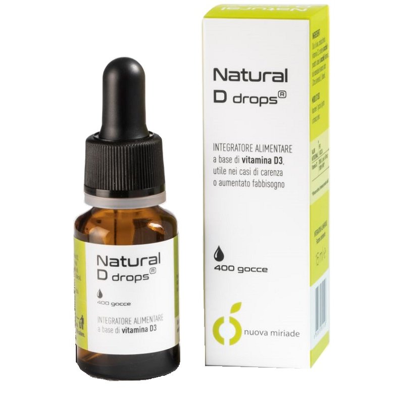 NATURAL D Drops Gtt 15ml NATURAL D Drops Gtt 15ml