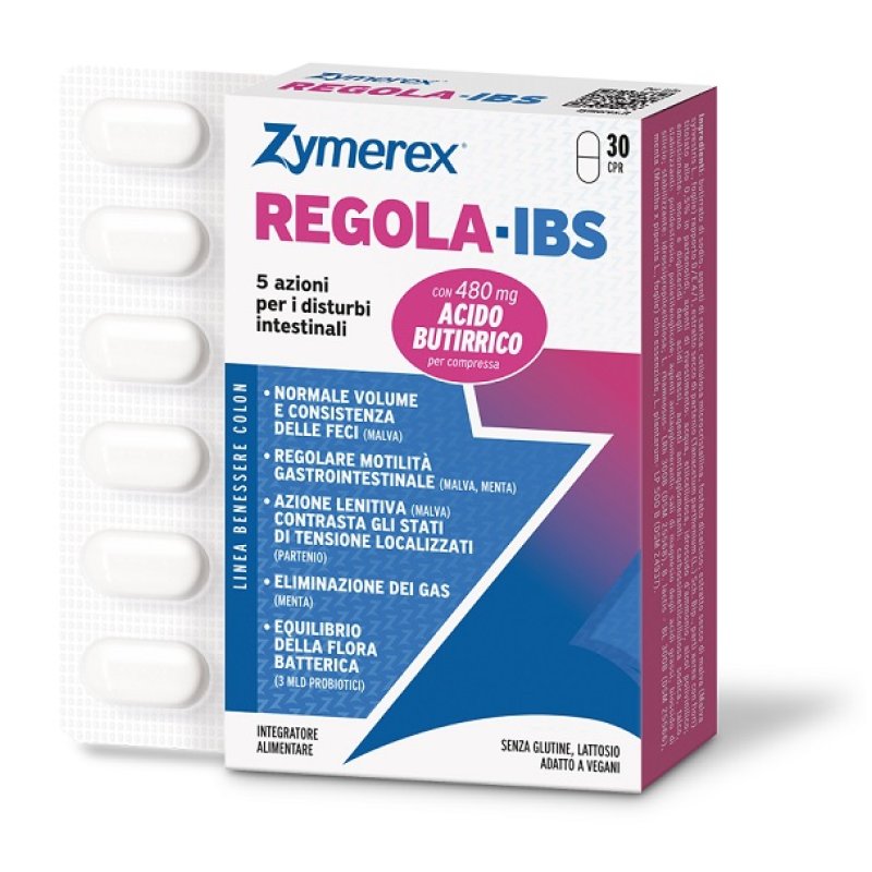 ZYMEREX Regola-IBS 30 Cpr ZYMEREX Regola-IBS 30 Cpr