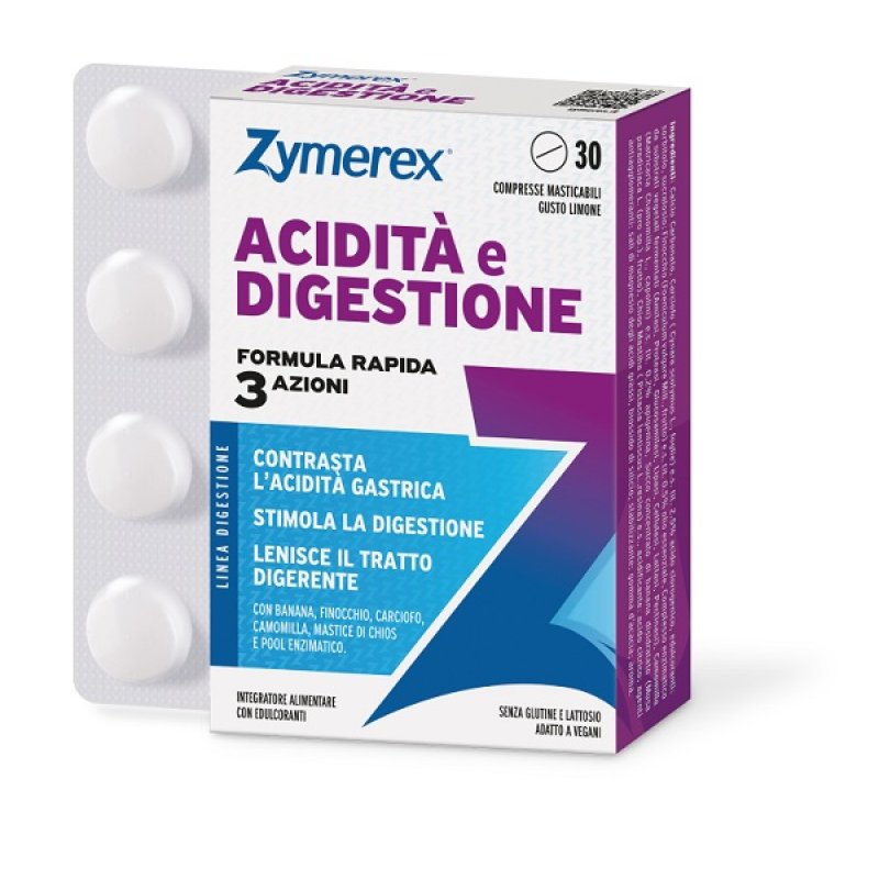 ZYMEREX Acidita&Digest.30Cpr ZYMEREX Acidita&Digest.30Cpr