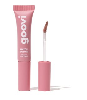 Goovi Match 2 Glow Creamy Lip&Cheek 01 - Blush in crema per guance e labbra - Tonalità peach obsession - 12 ml