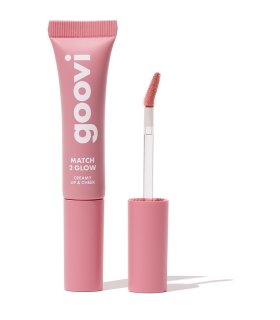 Goovi Match 2 Glow Creamy Lip&Cheek 03 - Blush in crema per guance e labbra - Tonalità vibrant coral - 12 ml