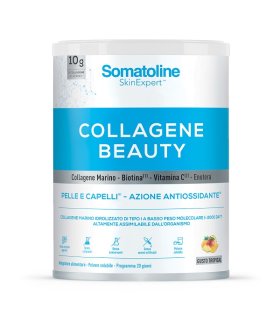 Somatoline Skin Expert Collagene Beauty Tropical - Integratore per il benessere di pelle e capelli - Gusto Tropical - 198 g