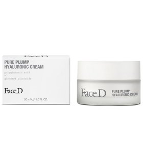 FaceD Pure Plump Hyaluronic Cream - Crema viso idratante e rimpolpante - 50 ml