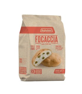 AGLUTEN Focaccina Olive 200g