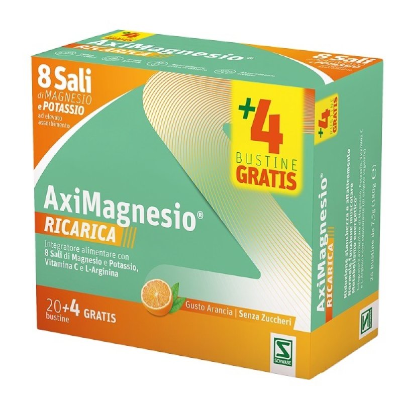 AXIMAGNESIO Ricarica 20 Bust. AXIMAGNESIO Ricarica 20 Bust.