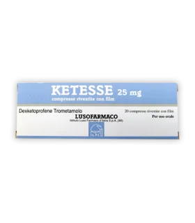 KETESSE 20 Compresse 25mg