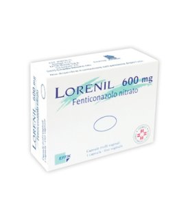 Lorenil 600 mg - Antimicotico per il trattamento delle candidosi vaginali - 1 ovulo vaginale