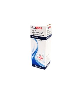 Fluibron Soluzione Orale o da Nebulizzare Flaconcini 40ml 0,75%