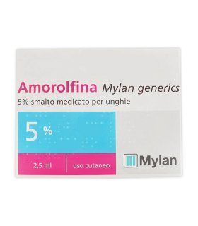 Amorolfina Smalto per Onicomicosi 5% 2,5 ml - equivalente a Onilaq e Locetar