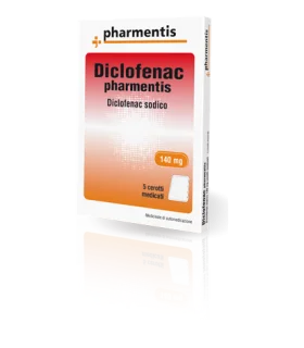 DICLOFENAC 140mg  5 Cer.