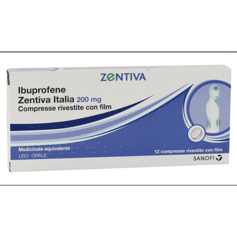 IBUPROFENE 200mg 12 Cpr ZTV IBUPROFENE 200mg 12 Cpr ZTV