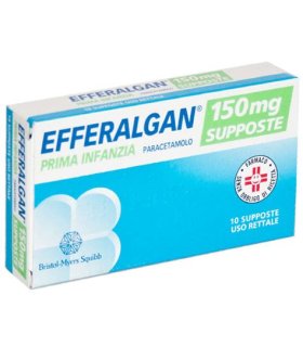 Efferalgan 10 supposte 150 mg