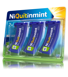 NIQUITIN Mini 60 Past.2mg