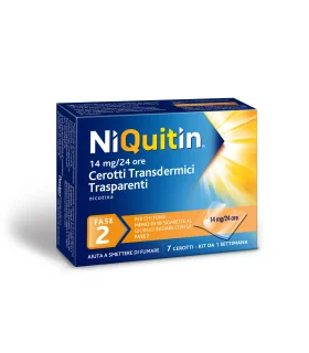 NIQUITIN*7 Cer.Transd.14mg/24H