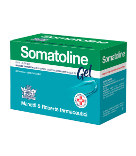 Somatoline Gel - Trattamento cutaneo anticellulite - 30 bustine - Nuova formula in gel