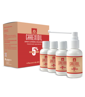 CAREXIDIL*5% Spy Cut.4x60ml