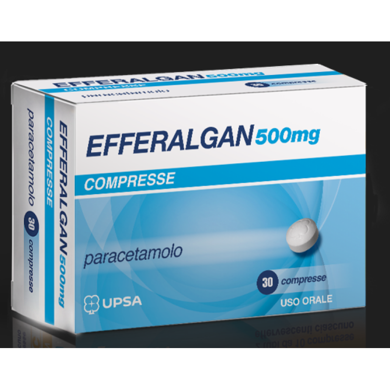 EFFERALGAN 500mg 30 Cpr Riv. EFFERALGAN 500mg 30 Cpr Riv.