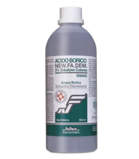 ACIDO Borica 3% 500ml FADEM