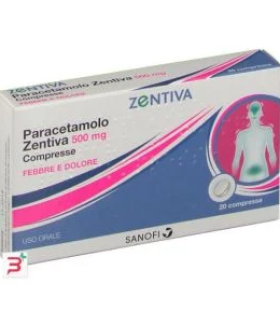 PARACETAMOLO  500mg 20Cpr ZTV