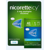 NICORETTEICY 40 Past.2mg