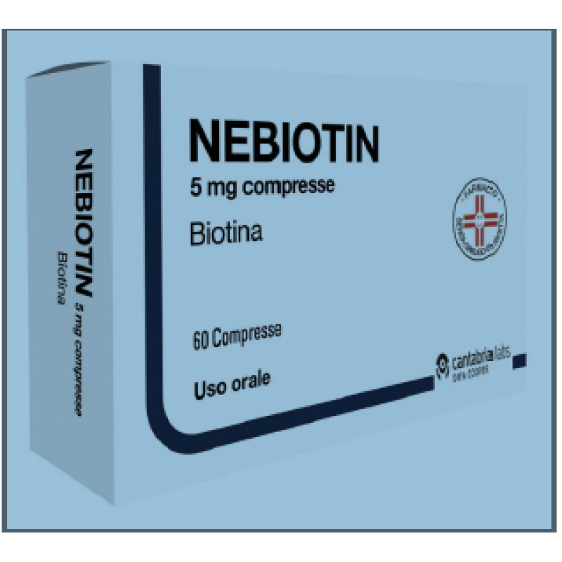 NEBIOTIN 5mg 60 Cpr NEBIOTIN 5mg 60 Cpr
