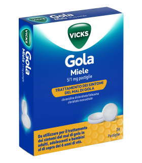 VICKS Gola 24 Past.Miele