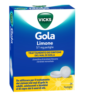 VICKS Gola 24 Past.Limone