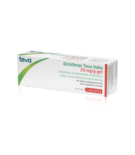 DICLOFENAC Gel 20mg/g  60gTEVA