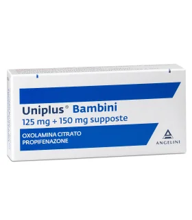 Uniplus*bb 10supp 125mg+150mg