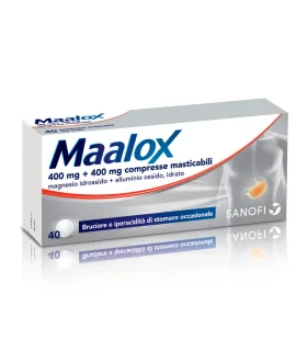 Maalox 40 Compresse Masticabili Maalox 40 Compresse Masticabili