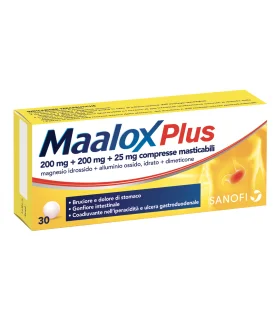 Maalox Plus 30 Compresse Masticabili Maalox Plus 30 Compresse Masticabili