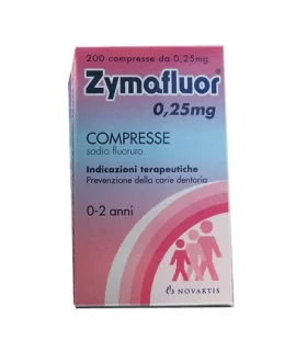 ZYMAFLUOR 200 Compresse 0,25mg