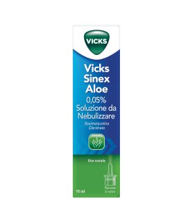Vicks Sinex Aloe Spray Decongestionante Nasale 15 ml
