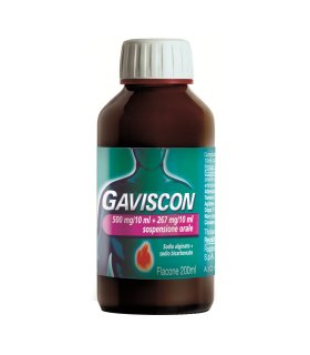 Gaviscon sciroppo 500mg+267mg/10ml
