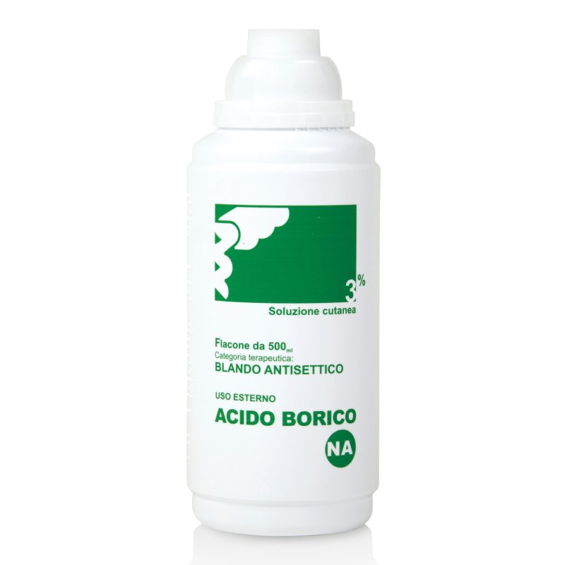 ACIDO Borico 3% 500ml - Pharmabaik