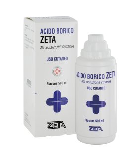 ACIDO Borico 3% 500ml ZETA