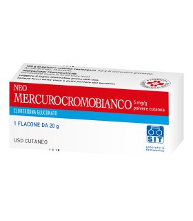 Neomercurocromo Bianco*polv20g