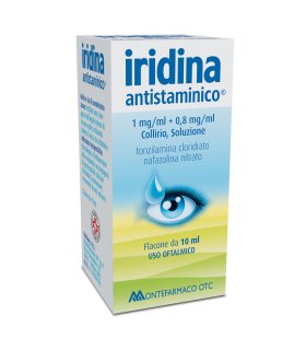 Iridina Antistaminico collirio 10mg/ml+8mg/ml 10 ml