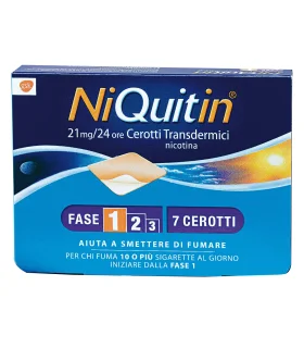 NIQUITIN CQ 21mg Cerotti