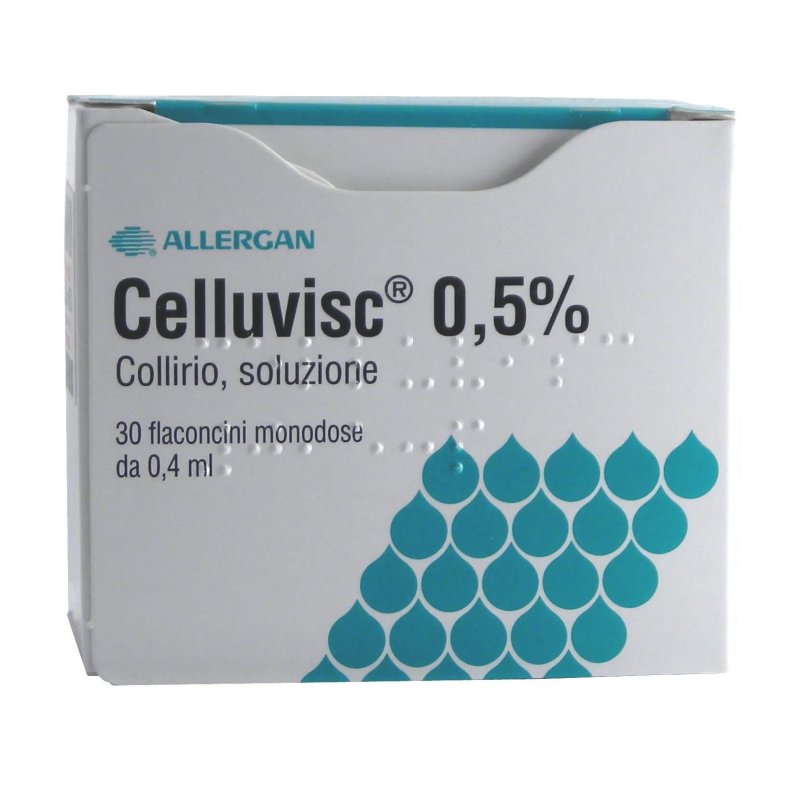 Celluvisc Collirio Monodose 30 Flaconcini 0,4 ml 5 mg/ml