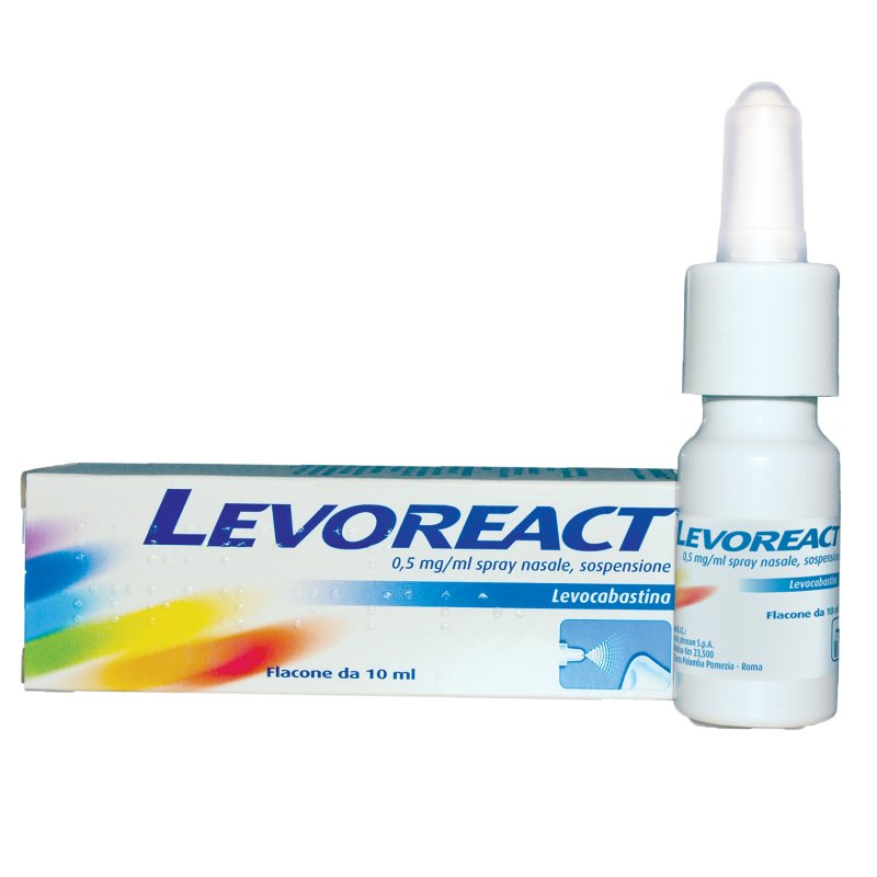 Levoreact*spray Nas 10ml 0,5mg