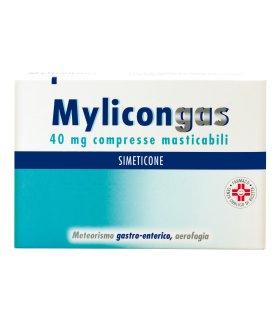 Mylicongas 50 compresse Masticabili 40 mg